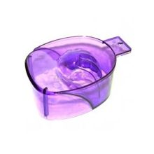 YCC Ванночка для маникюра пластмассовая, Фиолетовая