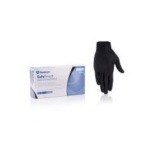Перчатки нитриловые Medicom Safetouch Черные размер 