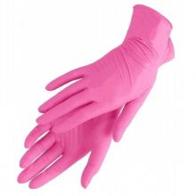 Перчатки нитриловые EasyCare розовые